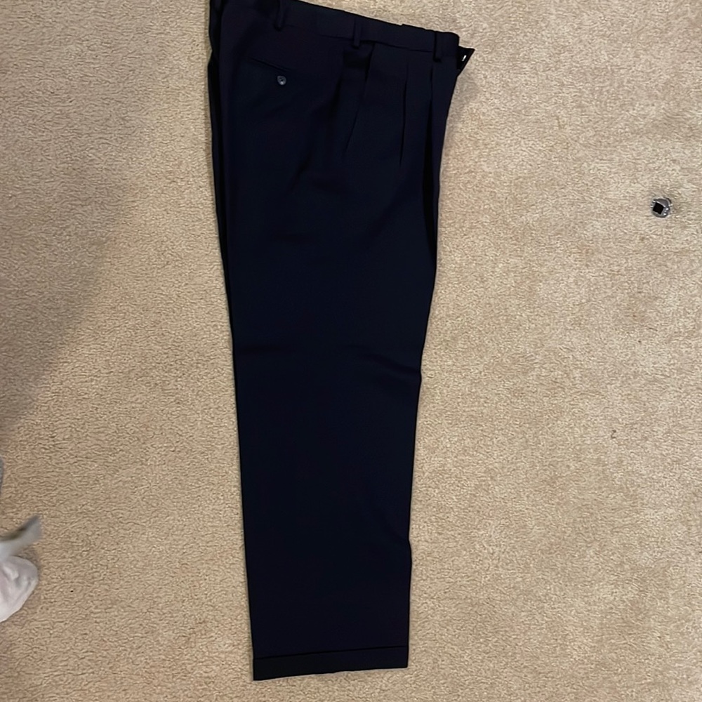 Navy trousers size 36x 39